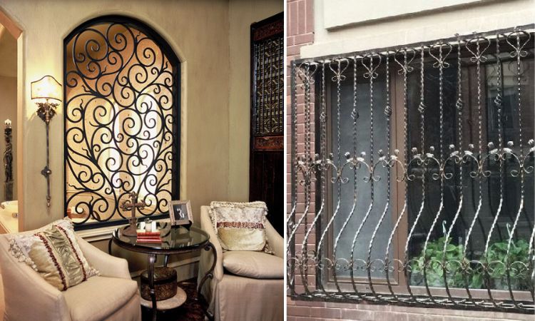 Traditional Window Grill Designs